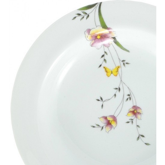 Prato 23,5cm Avulso Fundo Carmem Porcelana Schmidt